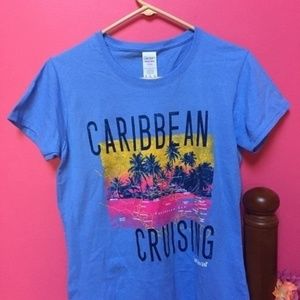Caribbean Cruising T-Shirt New with Tags